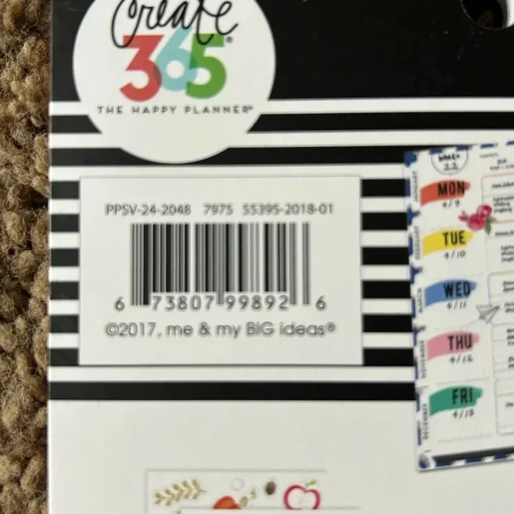 Classroom seasonal sticker book‎ from the Happy Planner